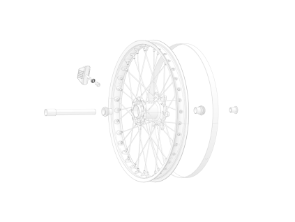SMX1 FW R 07 FRONT WHEEL