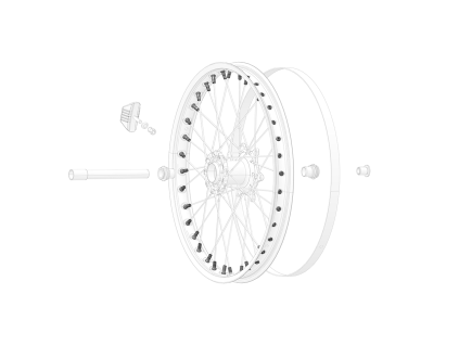 SMX1 FW R 06 FRONT WHEEL