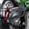 ZETA ALU kryt reťazového kolečka CaseCover s krytom KX250/F'17-,KX450F'16-18 červený