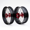 rex supermoto wheels red