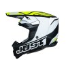 Just 1 MX prilba J-22 F Dynamo Fluo Yellow/White/Black Matt