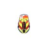 Just 1 MX prilba J-22 F FRENETIK RED / WHITE / BLACK / YELLOW matt