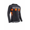 Motokrosový dres ACERBIS CHECKMATE - čierna/oranžová