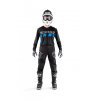 Motokrosový dres ACERBIS CHECKMATE - čierna/modrá