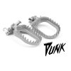 PUNK S3 FOOTREST SILVER