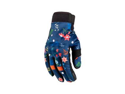 Damske Moto Rukavice Rusty Stitches BonnieBonnieV2 Flowers Front