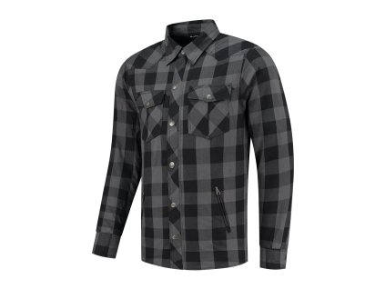 RustyStitches Neil Grey Black Front
