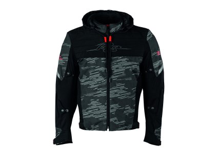Pánska Softshelova Moto Bunda Rusty Stitches LIAM Front V2
