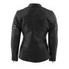 Dámska Kožená Moto Bunda Rusty StitchesJoyce V2 Black Glitter Back