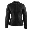 Damska kozena moto bunda Rusty Stitches Joyce V2 cierna nadrozmerna1