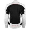 Dámska Moto Bunda Rusty Stitches Lynn  Light Grey Black Back