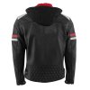 Jari Hooded V2 Black Grey Red Back