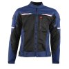 Panska Moto Bunda Rusty Stitches Ruben ModraNavy Black