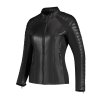 Dámska kožená moto bunda Rusty Stitches Donna čierna