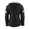 Joyce Hooded V2 Black White Back