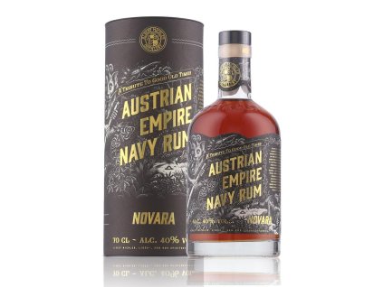 austrian empire navy novara rum 40 vol 07l in geschenkbox