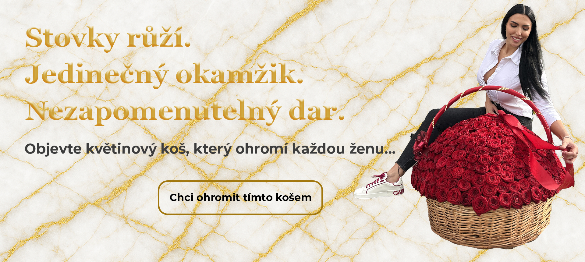 Banner Koš Růží