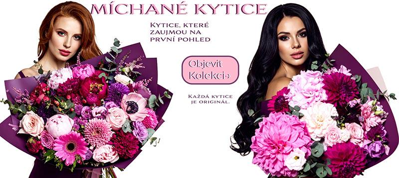 Míchané kytice – objevte kolekci Růže Michael
