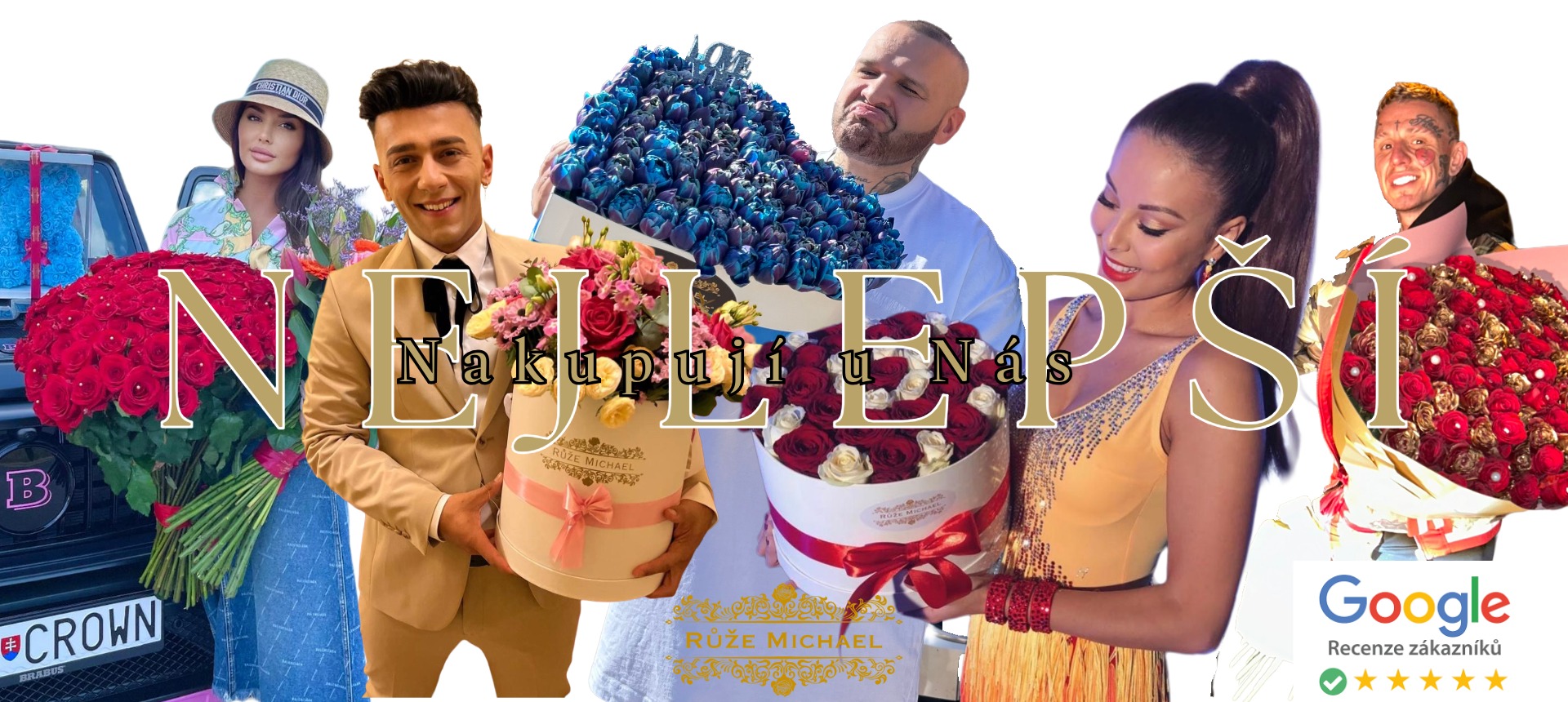Nejlepší nakupují květiny u Nás