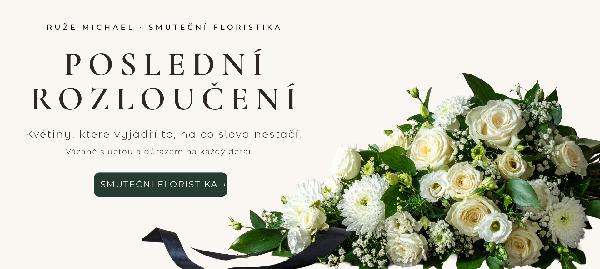 Smuteční floristika