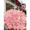 Luxury Fragrant pink 101 Roses Bouquet