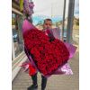 Гігантський букет у формі серця