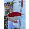 Букет зі 101 червоної троянди