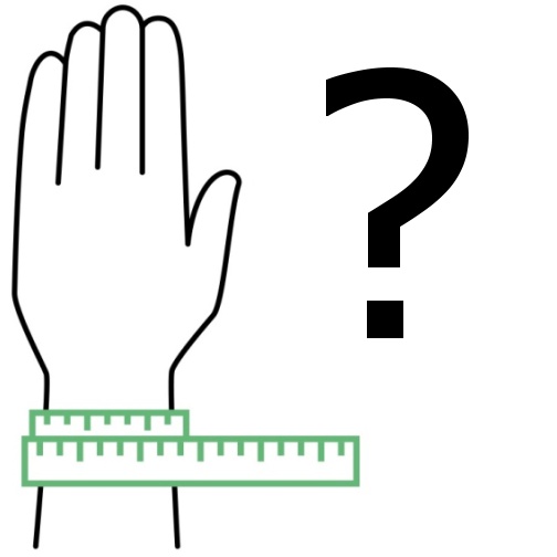 Jak vybrat velikost náramku BeRare