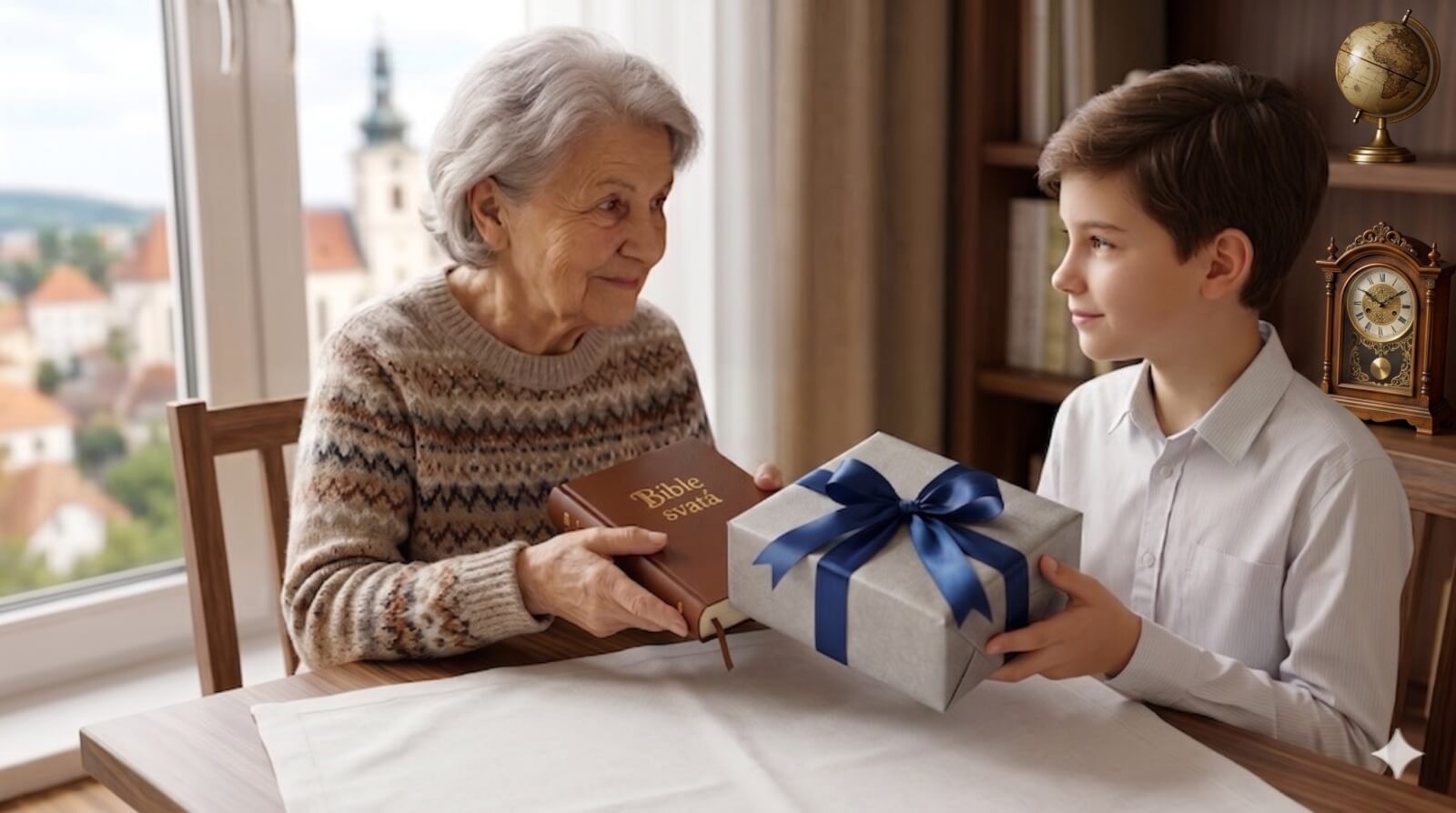 Dárek k biřmování – růženec a osobní vzkaz