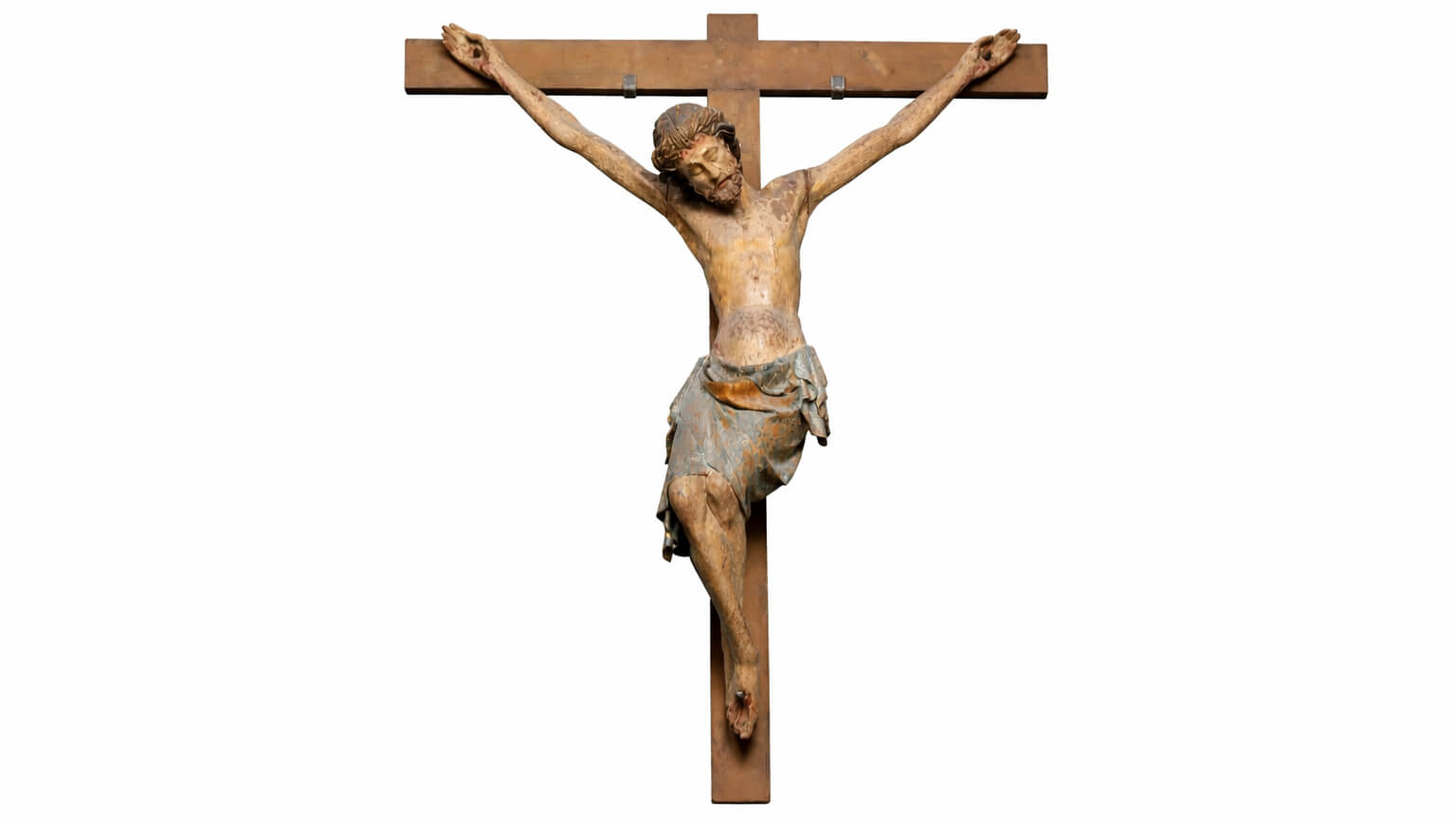 Krucifix – detail korpusu Krista na kříži