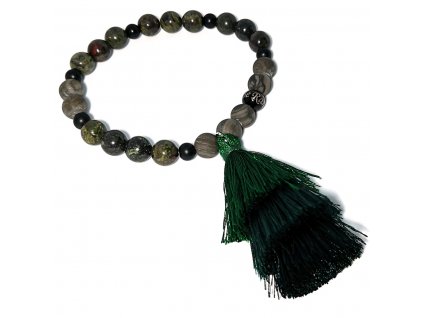 Desátek růženec z minerálů