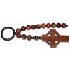 Růženec na klíče ze dřeva