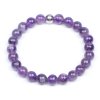 Luxusní dámský korálkový náramek ametyst levandulový Simple Ametyst lavender amethyst AAAAAA | Be Rare