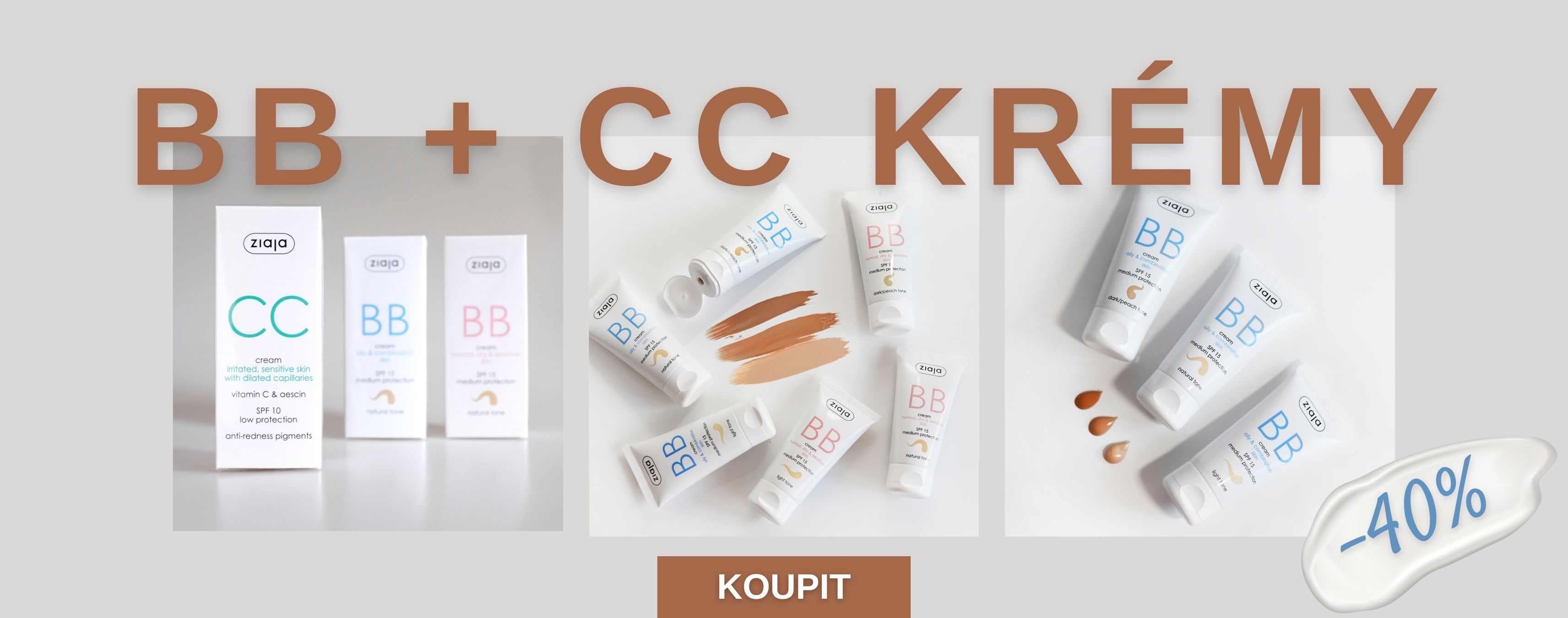 40% sleva BB+CC