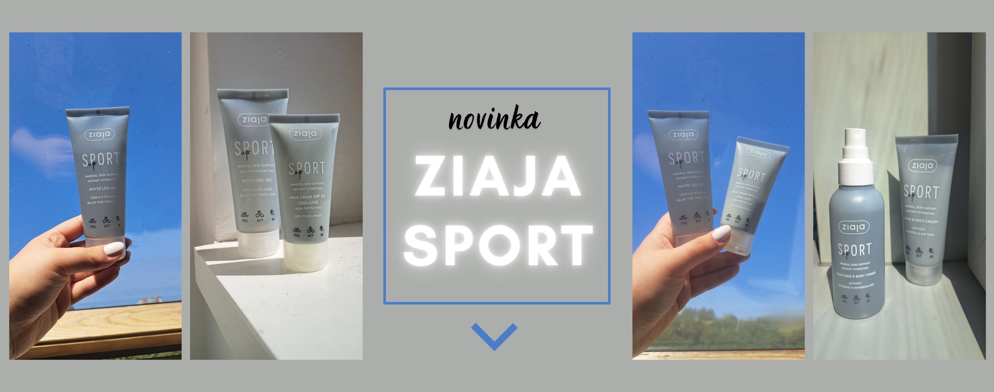 NOVINKA 👉 Ziaja SPORT