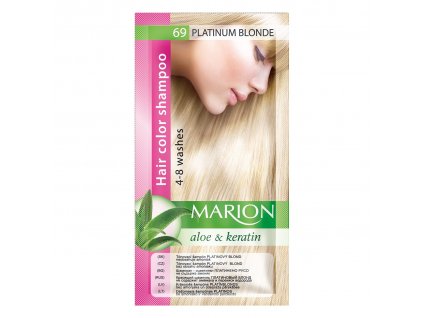 marion tónovací šampon 69 platinum blonde