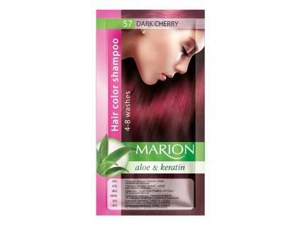 marion tónovací šampon 57 dark cherry