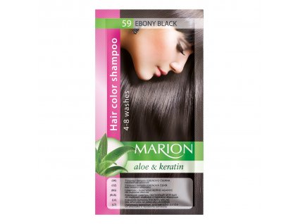 marion tónovací šampon 59 ebony black