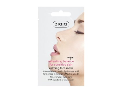 ziaja pleťová maska  refreshing balance zklidňující 7ml