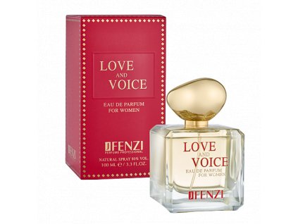 jfenzi love and voice  parfémovaná voda 100 ml