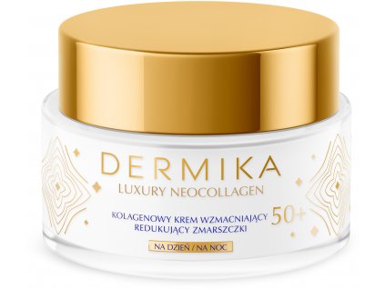 5902046767877 02 o DERMIKA Luxury Neocollagen Posilující krém na dennoc 50+ 50ml R20217