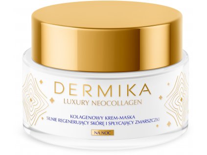 5902046767891 02 o DERMIKA Luxury Neocollagen Kolagenový krém maska na noc 50ml R20220