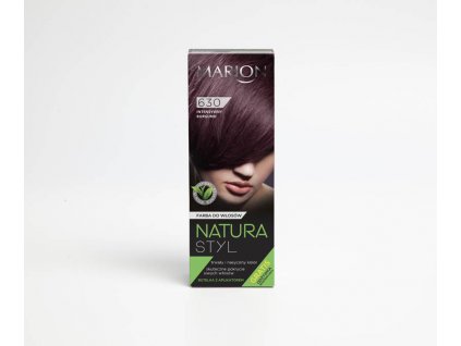 marion natura styl  barva na vlasy intense burgundy 80ml+10ml