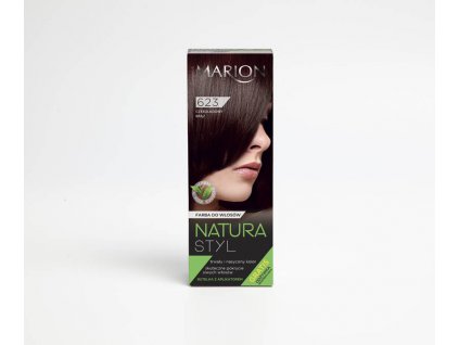 marion natura styl  barva na vlasy chocolate brown 80ml+10ml