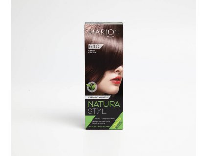 marion natura styl  barva na vlasy dark chestnut 80ml+10ml