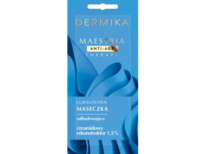 DERMIKA MAESTRIA Luksusowa maseczka odbudowująca, ceramidowy rekonstruktor 1,5% 7 g EAN 5902046768799