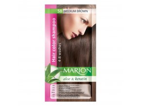 marion tónovací šampon 58 medium brown