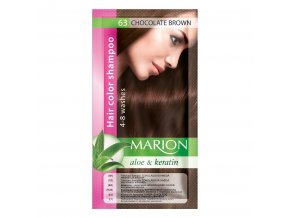 marion tónovací šampon 63 chocolate brown