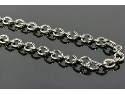 1369 s0904 tezky retez z chirurgicke oceli 60cm 1 5cm