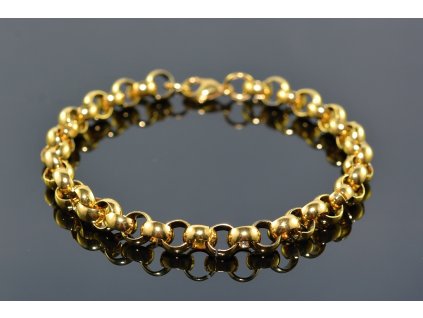 2005 s1069 kulaty retizek na ruku z chirurgicke oceli gold